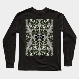 Metal Swirls and Curls - by Avril Thomas Long Sleeve T-Shirt